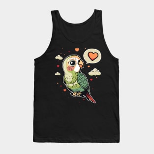 Cute Perch Conure Parrot Bird Conure lovers Exotic Birds Tank Top